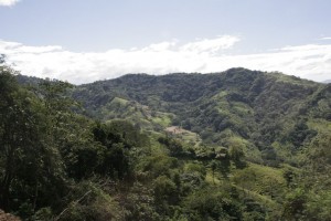 The mountains west of San Jose