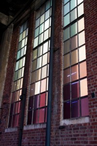 Colored glass windows