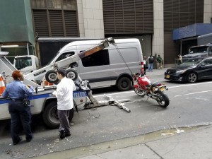 Towing a motorcycle! 