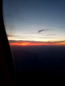 Airplane sunset (MK)