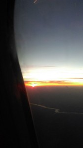 Airplane sunset (MK)