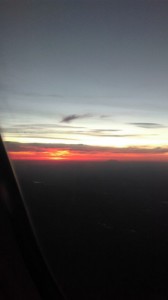 Airplane sunset (MK)