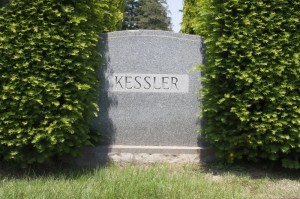 Albert and Nana's grave