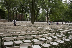 Sea of chairs