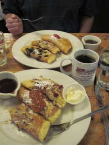 The pancake sampler at PJs (MK)