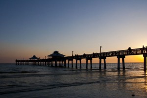 Ft Meyers beach sunset