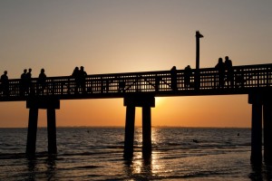 Ft Meyers beach sunset