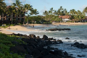 Poipu Beach at the Sheraton