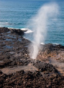 Spouting Horn spouting