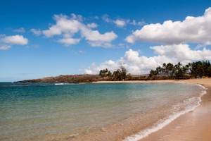 The view from the other end of Salt Pond Beach