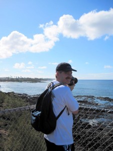 Bart at Spouting Horn (Marion)