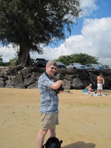 Bart at Anini Beach