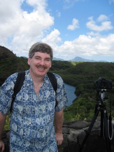 Bart at the Wailua River overlook (Marion)