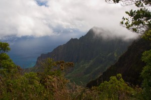 Na Pali overlook