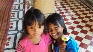 Children at the monastery