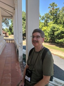 Bart at the monastery