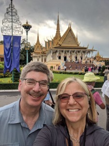 Bart and Marion at the palace