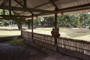 Killing field mass grave