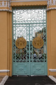 Royal palace gate