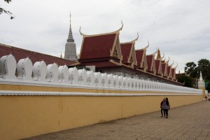 Royal palace wall