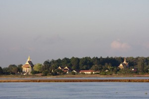 Temples along the river