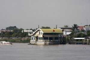 Vietnamese border building