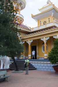 Marion at the Tay An Pagoda