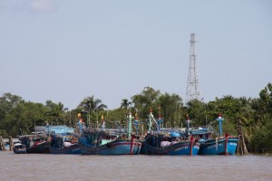 Blue boats