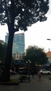 'Last chopper out of Saigon' building (look closely)