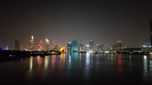 Ho Chi Minh City at night