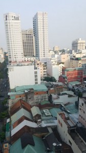 Hanoi from the hotel room