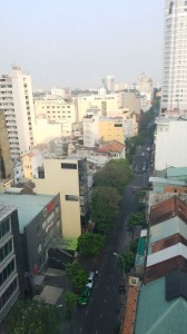 Hanoi from the hotel room