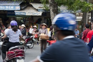 Dodging scooters to sell