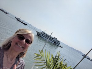 Marion at Ha Long Bay