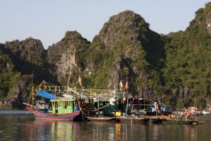 Floating village