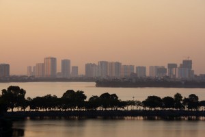 Hanoi sunset