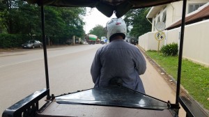 Our first tuk-tuk ride