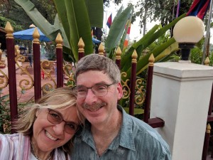 Selfie in front of the temple