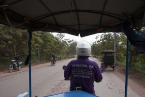 Tuk tuk to the temples