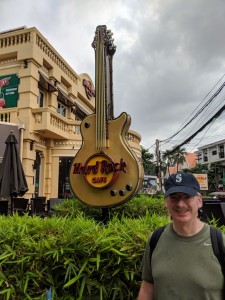 Bart at the Hard Rock Cafe