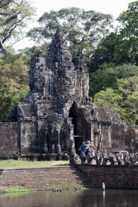 Bayon Temple entrance (note the elephant)