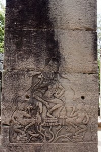 Rock carving