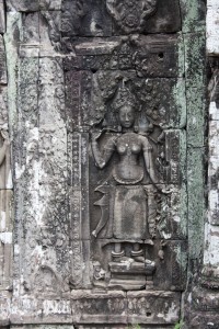 Wall carving