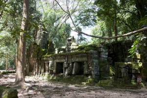 Temple in front of Ta Prohm