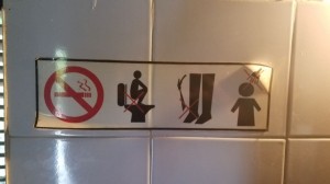 Toilet instructions