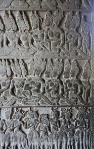 Wall carving