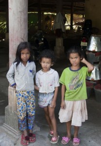 The kids at the first pottery place