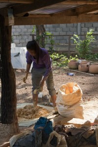 Making clay