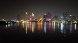 Ho Chi Minh City at night