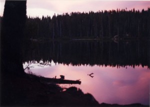 Sunset at Lake Takhlakh